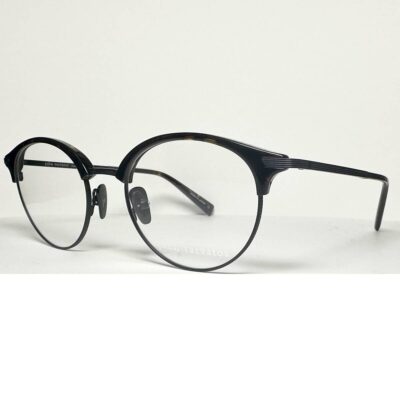 John Varvatos V407 TORTOISE Made in Japan Browline Glasses with Original Case