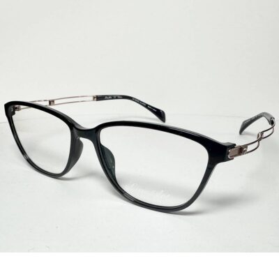 CHARMANT Line Art XL2095 Black Excellence Titanium Glasses Frame Made in Japan